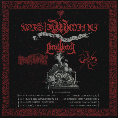 13.10.2026: Misthyrming+Necrowretch+Profanation+Gorrch im From Hell in Erfurt